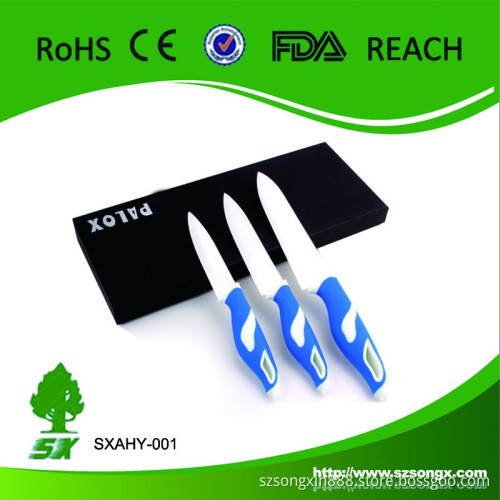 3pcs,4pcs ceramic knife set in gift box 2015 new kitchen tool for 2015 modern life,Nano-tech